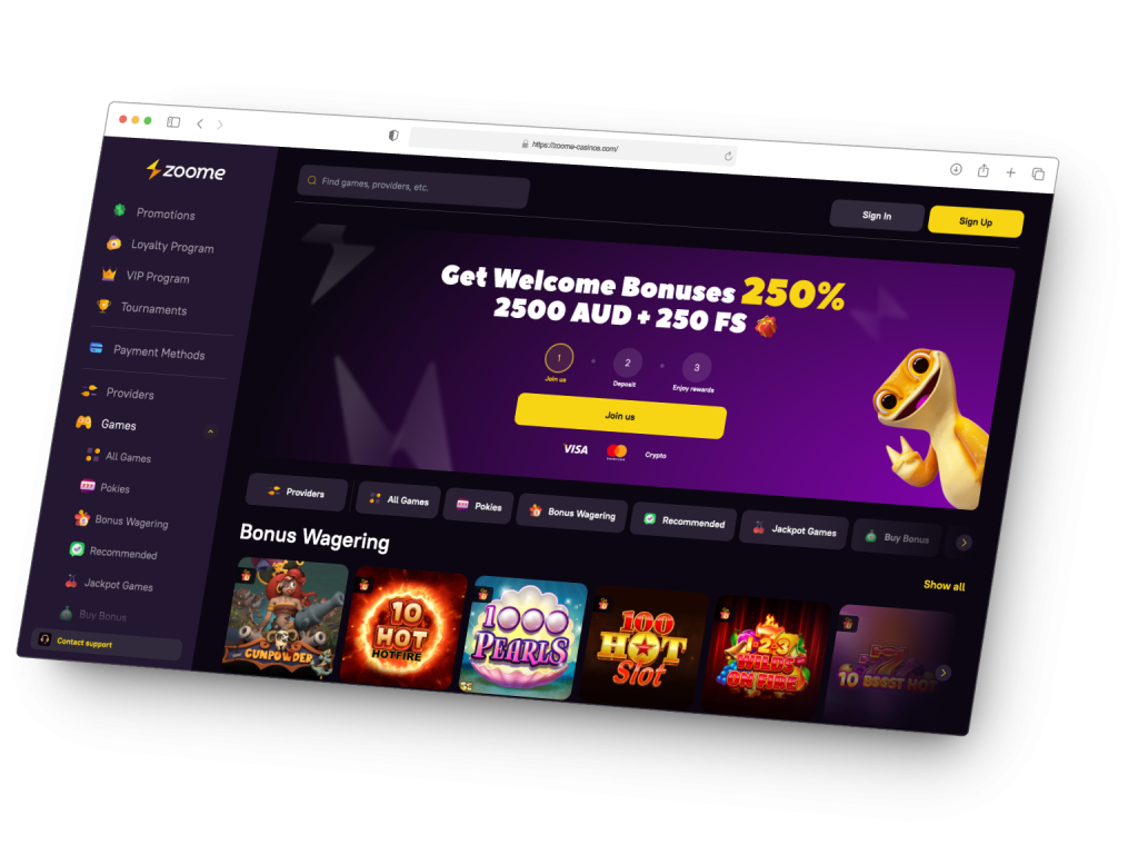 zoome casino online